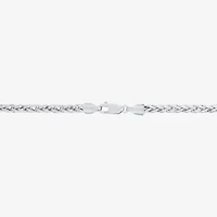 Womens 10K Gold Inch Wheat Chain Necklace