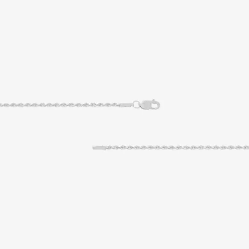 Womens 14K Gold 20 Inch Rope Chain Necklace