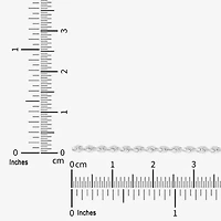 Womens 14K Gold 20 Inch Rope Chain Necklace