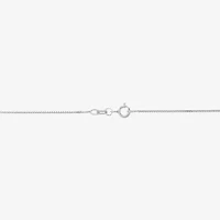 Womens 14K Gold Inch Box Chain Necklace