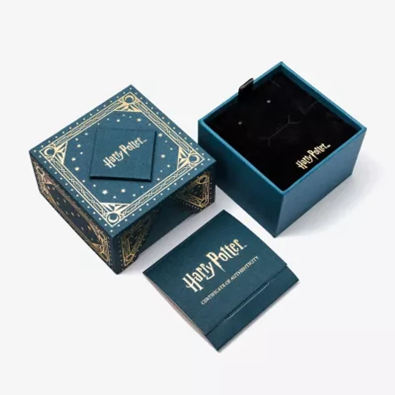 Harry Potter Womens Genuine Red Garnet 14K Gold Over Silver 18 Inch Pendant Necklace