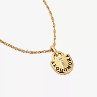Harry Potter (F/Si2) Womens Diamond Accent Lab Grown White Diamond Accent 14K Gold Over Silver 16 Inch Pendant Necklace