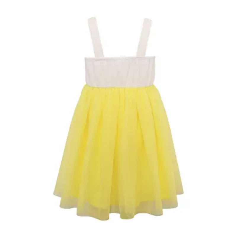 Lilt Toddler Girls Lemon Sleeveless A-Line Dress