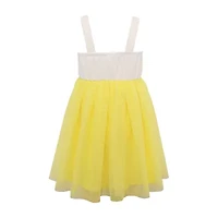 Lilt Toddler Girls Lemon Sleeveless A-Line Dress