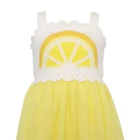 Lilt Toddler Girls Lemon Sleeveless A-Line Dress