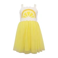 Lilt Toddler Girls Lemon Sleeveless A-Line Dress