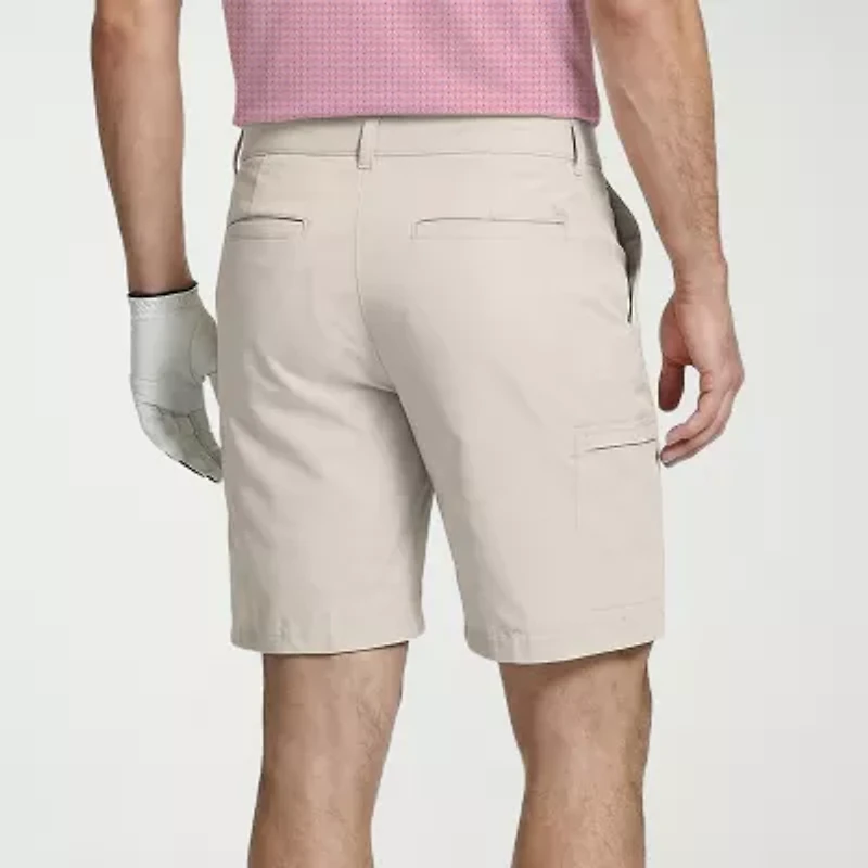IZOD Swingflex Mens 9 1/2" Stretch Fabric Quick Dry Cargo Short