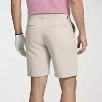 IZOD Swingflex Mens 9 1/2" Stretch Fabric Quick Dry Cargo Short