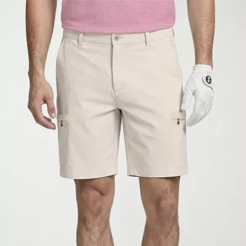 IZOD Swingflex Mens 9 1/2" Stretch Fabric Quick Dry Cargo Short