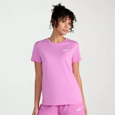 PUMA Womens Crew Neck Short Sleeve Active T-Shirt
