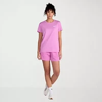 PUMA Womens Crew Neck Short Sleeve Active T-Shirt