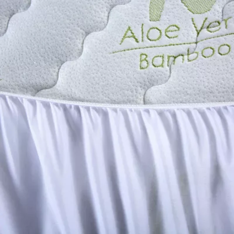 Aloe Vera Bamboo Hypoallergenic Mattress Pad