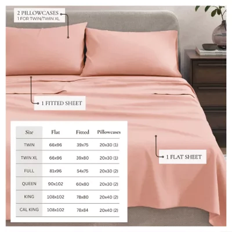 Linery Heathered Jersey Sheet Set