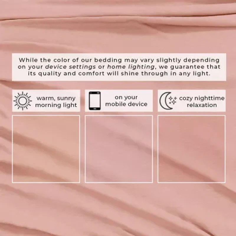 Linery Heathered Jersey Sheet Set