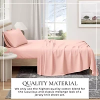 Linery Heathered Jersey Sheet Set