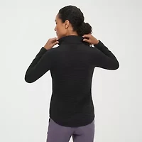 Skechers Womens Go Walk®  Ottoman Scoop Hem Jacket - Cozy Fit