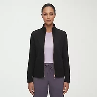 Skechers Womens Go Walk®  Ottoman Scoop Hem Jacket - Cozy Fit
