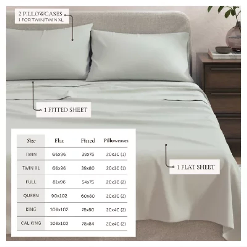 Linery Heathered Melange Sheet Set