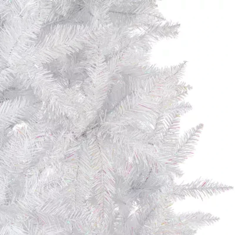 7.5' Sparkle White Spruce Artificial Christmas Tree