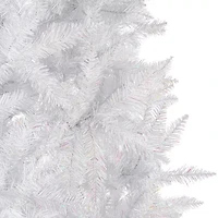 7.5' Sparkle White Spruce Artificial Christmas Tree