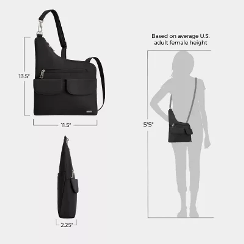 Travelon Anti-Theft Classic Crossbody Bag