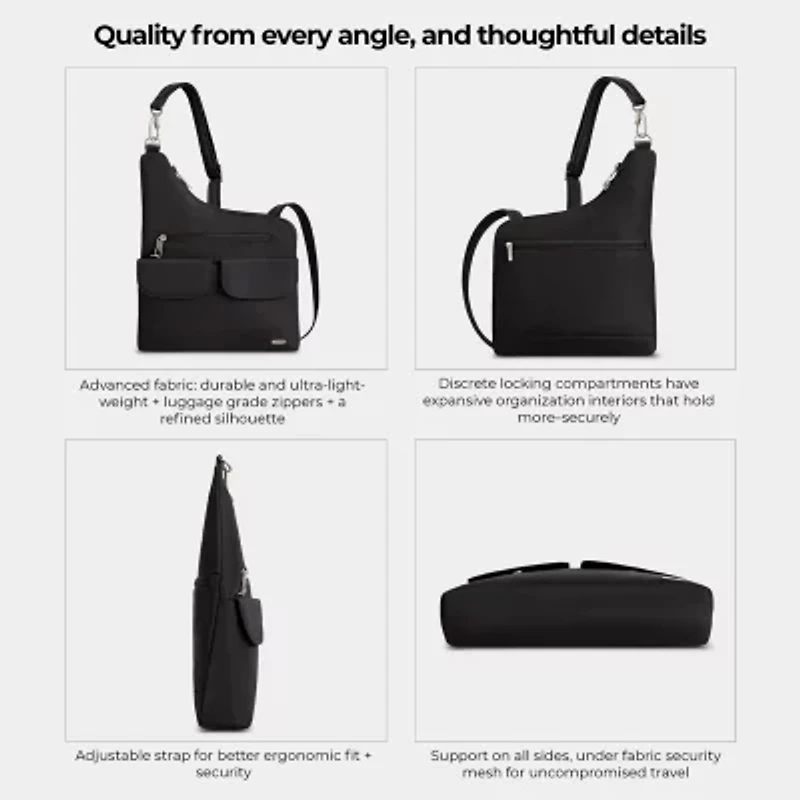Travelon Anti-Theft Classic Crossbody Bag