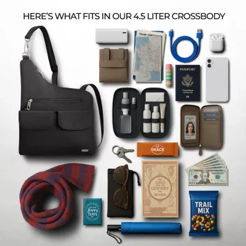 Travelon Anti-Theft Classic Crossbody Bag