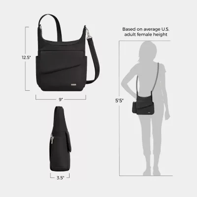 Travelon Anti-Theft Classic Messenger Bag