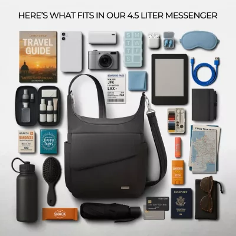 Travelon Anti-Theft Classic Messenger Bag