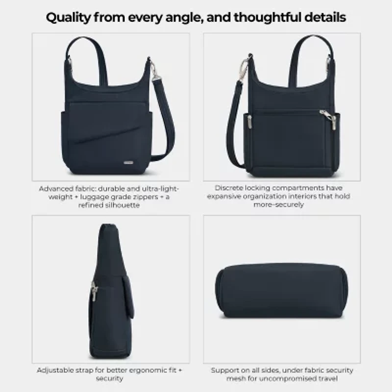 Travelon Anti-Theft Classic Messenger Bag