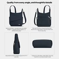 Travelon Anti-Theft Classic Messenger Bag