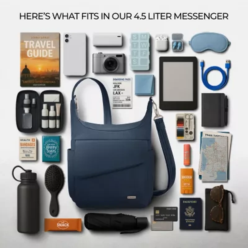 Travelon Anti-Theft Classic Messenger Bag
