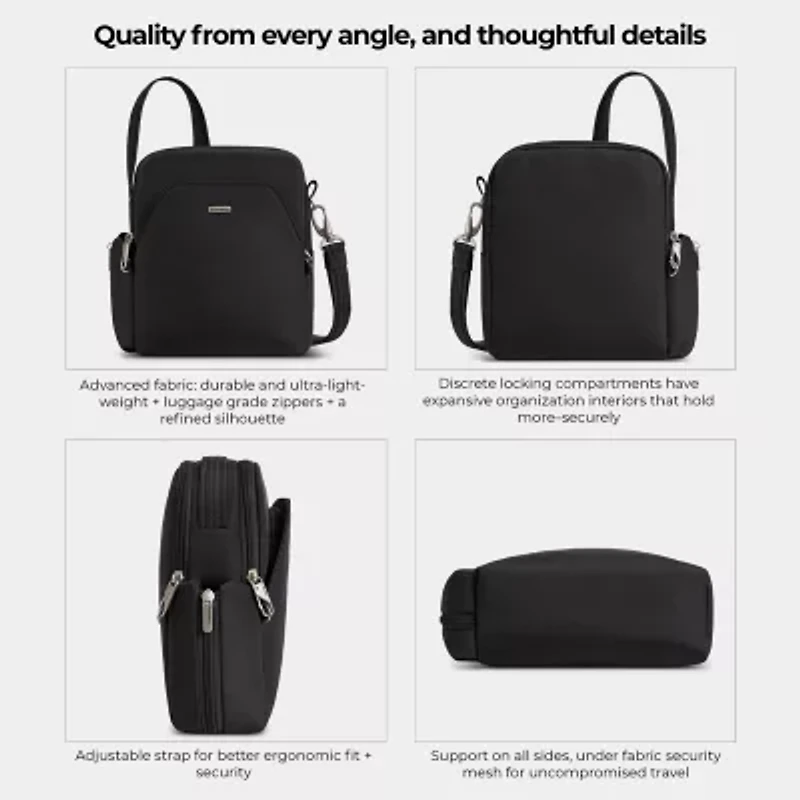 Travelon Anti-Theft Classic Travel Crossbody Bag