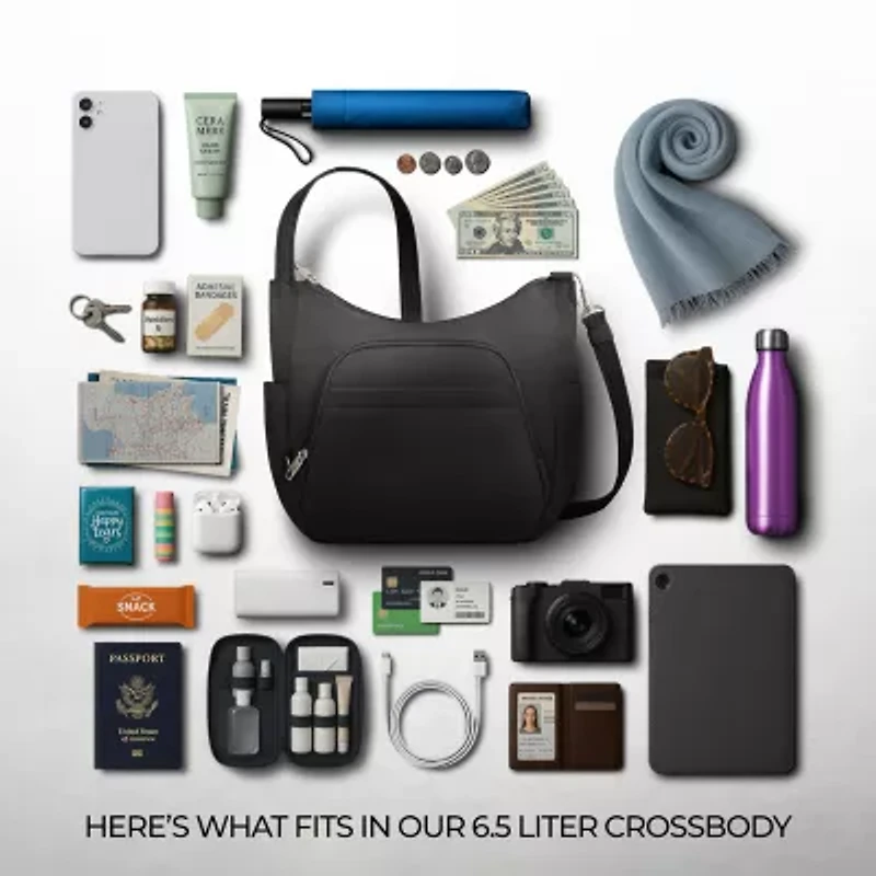 Anti-Theft Classic Crossbody Bucket Bag