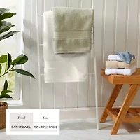 Linery Cotton Plush -pc. Quick Dry Bath Towel Set