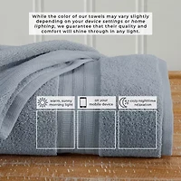 Linery Cotton Plush -pc. Quick Dry Bath Towel Set