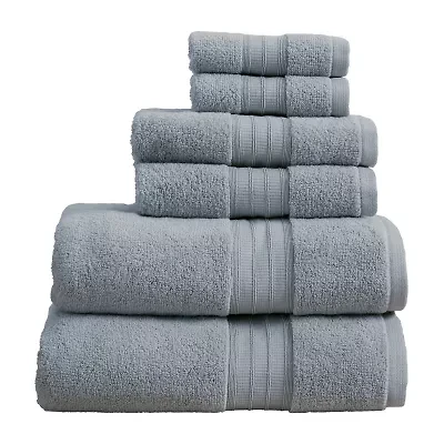 Linery Cotton Plush 6-pc. Quick Dry Bath Towel Set
