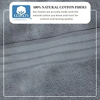 Linery Cotton Plush 6-pc. Quick Dry Bath Towel Set