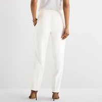 Black Label by Evan-Picone Crepe Womens Classic Fit Straight Suit Pant