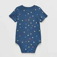 Okie Dokie Baby Boys Crew Neck Short Sleeve Bodysuit