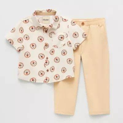 Little Stitch Toddler Boys 2-pc. Pant Set