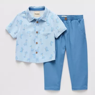 Little Stitch Toddler Boys 2-pc. Pant Set