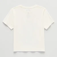 Little & Big Kid Girls Crew Neck Short Sleeve Regular Fit Graphic T-Shirt
