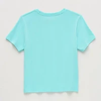 Little & Big Kid Girls Crew Neck Short Sleeve Regular Fit Paw Patrol Graphic T-Shirt