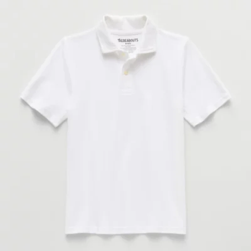 Thereabouts Little & Big Kid Boys Short Sleeve Regular Fit Polo Shirt