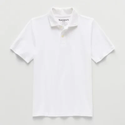 Thereabouts Little & Big Kid Boys Short Sleeve Regular Fit Polo Shirt