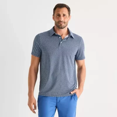 St. John's Bay Performance Mens Classic Fit Short Sleeve Polo Shirt