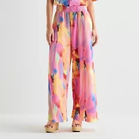 Hope & Wonder Womens Wide Leg Regular Fit Pull-On Pant