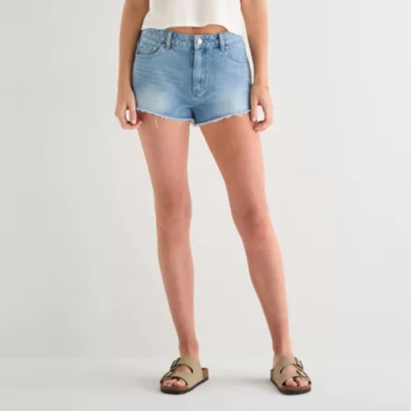 Forever 21 Womens 2 1/4" Juniors Denim Short