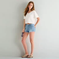 Forever 21 Womens 2 1/4" Juniors Denim Short